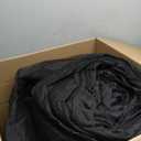 UPGRADE Privacy Screen 6' x 50' Fence Commercial Shade Cover with Brass Grommets Heavy Duty Perfect for Outdoor Back Yard, Black, Customizable