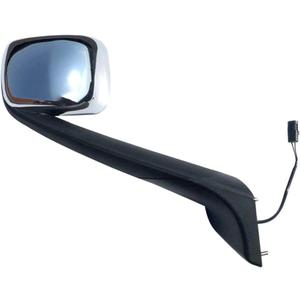 Replacement Chrome Hood Mirror Passenger Right Side Fit Freightliner Cascadia 2018-onward