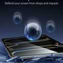 ESR 2 Pack Screen Protector for iPad Pro 11 Inch M5/M4 (2025/2023) Screen Protector, Tempered Glass Film with Easy Application Tray, Scratch Resistant, HD Clarity