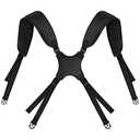 CRAFTSMAN GOLF Black Quick Side Release Plastic Buckle Golf Bag Shoulder Straps Replacement for Titleist
