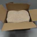 5 Pack Small Woven Storage Baskets for Shelves, Cotton Rope Baskets Organizer for Bathroom, Closet & Nursery, Decorative Storage Bins for Organizing Socks, Toys, 11.8"x7.9"x4.7", Khaki/White