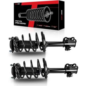 Torchbeam Front Complete Struts and Shocks Absorber Assembly with Coil Spring Fit for Toyota Camry 2012 2013 2014 2015 2016 2017,Automotive Replacement Struts 172940/172941 | Automotive Replacement Struts OE 172940/172941 Amortiguadores Delanteros For 2012-2017 Camry 2.5L/3.5L,2PCS