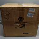 Dog Stairs & Ramp for High Bed & Couch,22.8" 6-Step Foldable Split Ottoman