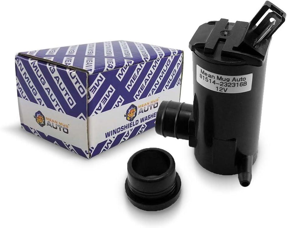 81514-232316B Windshield Washer Pump w/Grommet - Washer Motor Compatible with Honda, Acura - Replaces OEM #: 38512-SC4-673, TR11602, 177132, 8-6720, 38512SDAA01
