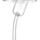 Tumbler Adapter for Stanley to Flavors Cartridges | Leak-Proof Silicone, Food-Grade Material, Compatible with 30oz & 20oz Stanley Quencher H2.0 FlowState Tumblers and Flavor Cartridges, Easy Clean (Passion Pink)