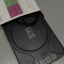 Sourdough Starter Warmer Mat - 24H Timer - Precise 1F Thermostat Control (70-100F) - Smart Memory Warming On/Off - Fits Jars Up to 40oz - Perfect for Home Baking (Black)