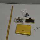 Tabletop Easel Stand for Picture Frame up to 16.5" H Metal Gold Floating Picture Frame Stand Table Easels for Display for Signs Photos Art