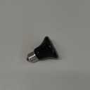 4-Packs 50W Black Ceramic Heat Lamp Mini Reptile Heat Lamp Bulbs E26/E27 110V Infrared Reptile Heat Emitter Heater Lamp Bulb No Light Lamps for Lizard Brooder Coop Aquarium Lizard Turtle