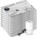 SUOCO 10 Jumbo Vacuum Storage Bags with Electric Pump, Travel Clothes Space Saver Bags, Compression Airtight Seal Bags for Clothing, Pillows, Comforters, Blankets