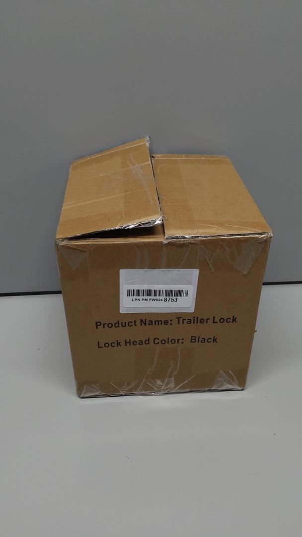 Trailer Hitch Locks for 2-5/16", 2", 1-7/8" Couplers, New Model Universal Super Compatibility Coupler Lock, Anti-Theft Steel Tongue Lock for Boat, RV, Trailers, Camper