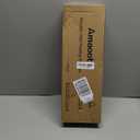 Amaoot Floating Shelves Set of 3, Home Wood Wall Shelf, Farmhouse Shelf for Bedroom, Wall Mounted Floating Shelf for Living Room, Bedroom, Bathroom, Kitchen, Office (Black)