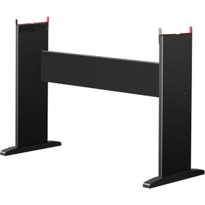 Adjustable Keyboard Stand Fit for Digital Piano Width from 8.4 to 12 Inches, Wooden Keyboard Stand Compatible for 76/88 Keys Piano, Black
