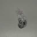 Simpeak Fashion Elastic Band Compatible with Fitbit Blaze Smartwatch Fitness, Large(7.28") Handmade Beaded Jewelry Bracelet Band Strap Replacement for Fit bit Blaze Women, White