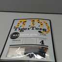 DOK TigerToes Premium Non-Slip Dog Socks for Hardwood Floors - Extra-Thick Grip that Works Even When Twisted - Prevents Licking, Slipping, and Great for Dog Paw Protection (Cool Caramel, X-Large)