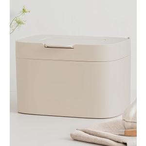 KAZAI. Compost Bin Kitchen 'Elin' | 1.2 GAL / 4.5L Countertop Compost Bin with Lid & Carbon Filter | Odor-Free, Dishwasher Safe, with Inner Bucket | Small Indoor Kitchen Composter | Taupe