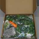 N&T NIETING Easter Garland 6 FT Easter Artificial Garlands with 10 Glowing Easter Eggs & 6 Easter Carrots, Spring Floral Garland Decor for Home Kitchen Fireplace Indoor Outdoor Holiday Party