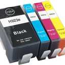 Compatible with 923E 923XL Ink Cartridge Universal Fit for OfficeJet Pro 8120e 8122e 8124e 8125e 8130e 8132e 8134e 8135e 8138e 8139e Printer(1 Set)
