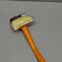 Grill Rescue BBQ Replaceable Scraper Cleaning Head - Bristle Free, Safe for Stainless Steel & Cast Iron Grates - Premium Aramid Fiber, Dishwasher Safe, Built-in Bottle Opener