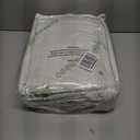 Ultra Soft Queen Size Mattress Topper - Viscose Made from Bamboo Pillow Top Mattress Pad for Back Pain Relief - Naturally Cooling for Hot Sleepers, Green