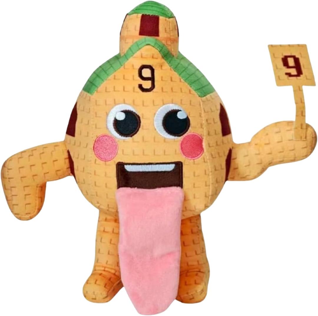 Esok Sekolah Plush 10" Italian Brainrot Plush Meme AI-Crafted Stuffed Figure Pillow for Video Game Fans Room Decor