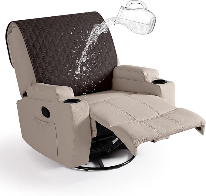 WaterProof Black Recliner Cover