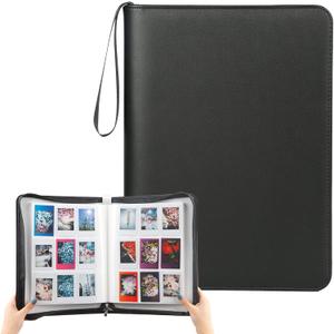 540 Pockets Large Photos Album for Polaroid 2x3 Inch Film, Pictures Book for Fujifilm Instax Mini Instant Camera, Kpop Photocard Holder Binder (Black)