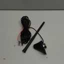 Eightwood Universal AM FM Car Radio Antenna, Roof Mount Amplified Stereo Antenna with 12V Power Wire DIN Plug Connector for Vehicle Car Truck SUV Radio Stereo Receiver Media Head Unit