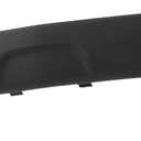 Replacement for 2016–2022 Rear Lower Bumper Skid Plate, Rear Bumper Valance Panel (Black)