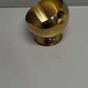 Gold Stainless Steel Spherical Sugar Bowl Seasoning Jar Mints Holder Bowl
