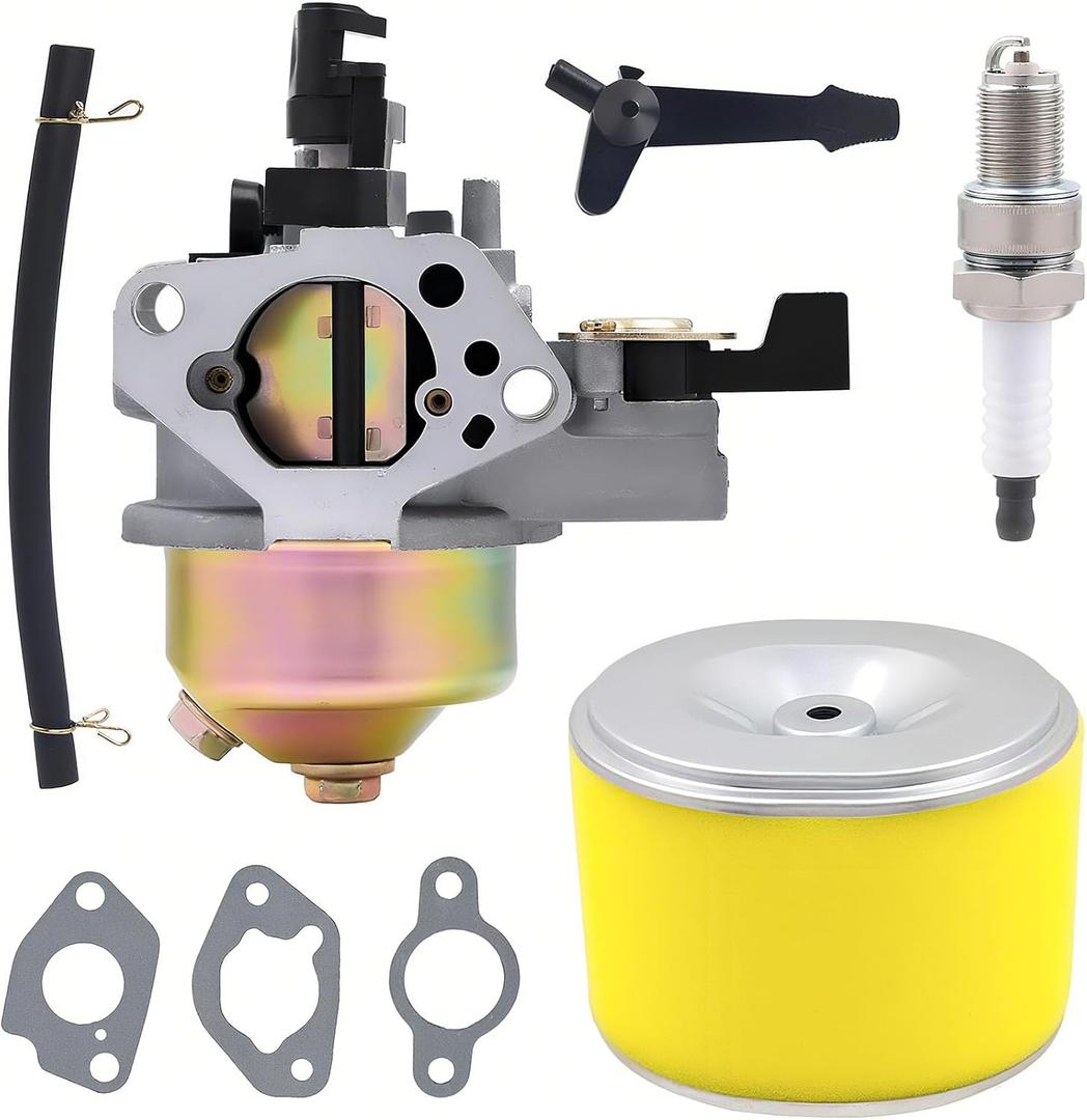 FitBest Carburetor Kit for Honda GX240 & GX270 w/Air Filter & Spark Plug  Replaces Honda 16100-ZE2-W71/16100-ZH9-W21  Pre-Tuned, Wet-Flow Tested  Fits 8HP/9HP Engines