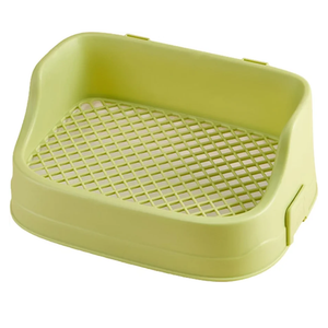 XISAOK Large Litter Box for Small Animals Hedgehogs Cage Toilet Litter Tray Prevents Splashing