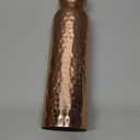 Copper Water Bottle - 34oz - Handcrafted Ayurvedic 100% Pure Copper Water Bottle for Drinking |Men & Women| Leak-Proof Lid BPA Free Non-Insulated & Eco Friendly with Premium Quality for Sport & Travel