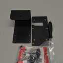 Anti-Theft Video Doorbell Mount Compatible with Ring, No-Drill Ring Camera Bracket Adjustable Easily Install Doorbell Mount for Apartment, Houses, Businesses, Not for Security Door (Black)