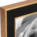 Suede 12x24 Frame - Single Frame, Christmas Elegant Black 12 x 24 Poster Frame, 12x24 Picture Frame for Artwork Puzzles Photos and Movie Posters