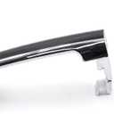 Rear Left Right Pair Outer Chrome Black Door Handle Grip For Hyundai Sonata 2005 2006 2007 2008 2009 2010