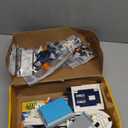 City Boat Building Set with LED Lights, Arctic Explorer Ship Toy Gift for 8 Year Old Boys and Girls, with Helicopter, Drone, Speedboat, Submersible, Iceberg, and Polar Bears