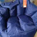 Big Joe Milano Beanbag Chair Navy Smartmax