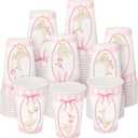 50 Pcs One Silly Goose Party Paper Cups 12 oz Disposable Baby Shower Cups for Birthday Decorations Supplies(One Silly Goose)