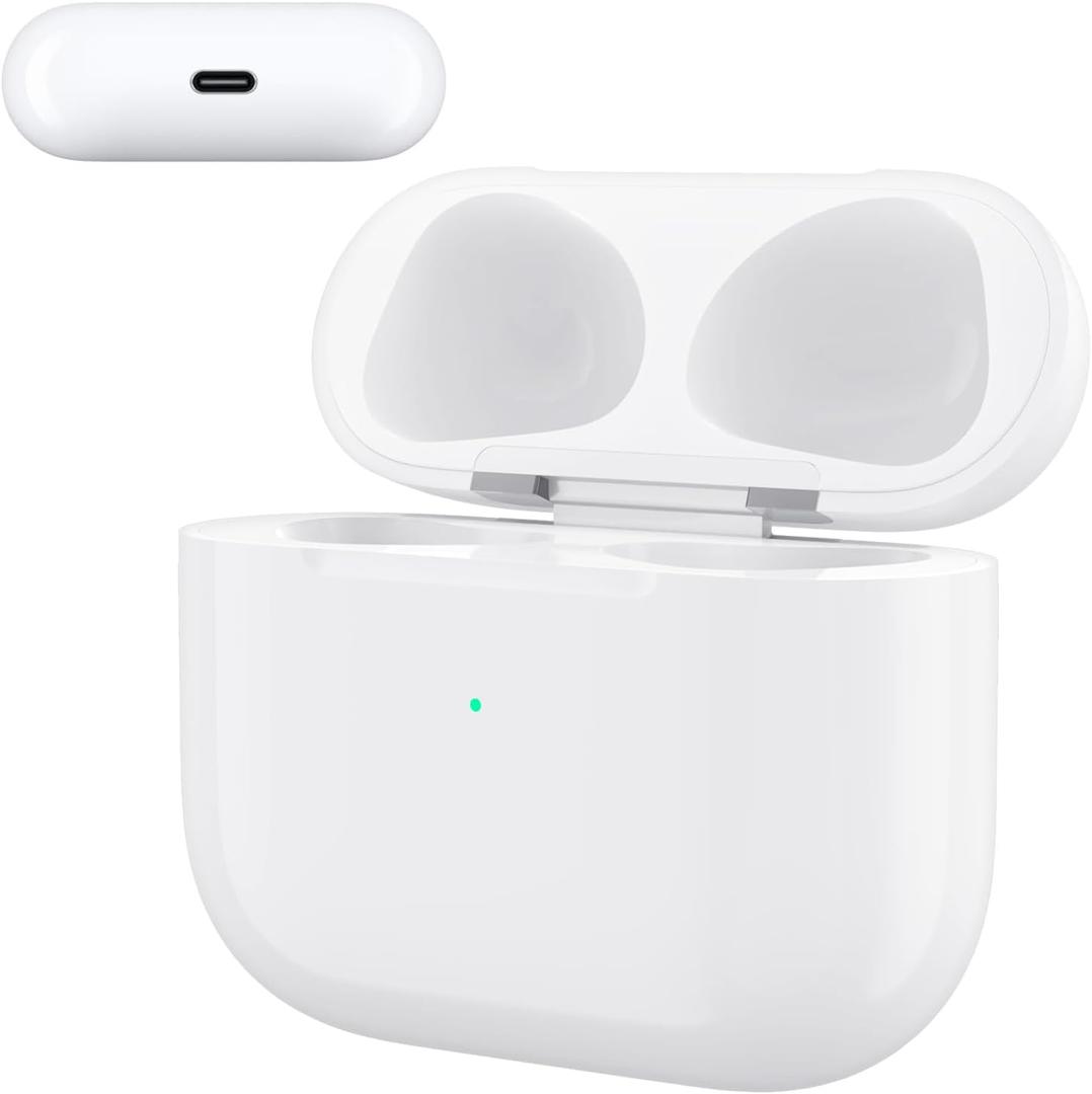 Charging Case for AirPods 4 Gen Only USB-C Port, Wireless Charger Cases Compatible with Airpod 4 gen Replacement case, Support Blue-Tooth Pairing,Type-c (Earbuds Not Included)