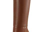 Marc Fisher LTD Women's Lannie Wide Calf (Brown)  Size 7 