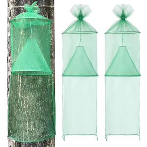 Qualirey 1 Pack Spotted Lanternfly Traps Lantern Fly Killer Mesh Tree Trap with Jute Rope and Nails Effective Way to Catch Lantern Flies and Nymphs (Green) Qualirey 1 Pack Spotted Lanternfly Traps Lantern Fly Killer Mesh Tree Trap with Jute Rope and Nails Effective Way to Catch Lantern Flies and Nymphs (Green)