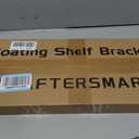 Floating Shelf Bracket Heavy Duty Shelving Brackets,Decorative Floating Shelf Hardware Black,Hidden Metal Shelf Support Bracket Heavy Duty Floating Mantel Bracket,200lbs (18X8X1.2-Starter Jig)