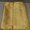 Yblut  Satin Table Runner 12 x 108 Inch Long Light Gold Silk Table Runner for Wedding Party Banquet Birthday Decoration