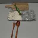 Reallnaive 6 Pcs Hostess Gifts Set for Women Housewarming Gifts Include Cutting Board Cotton Turkish Hand Towel Spoon Fork Eucalyptus Stem and Hemp Rope for Wedding Party Newlywed Homeowner Kitchen