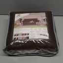 U-NICE HOME Reversible Sofa Cover Washable Couch Cover for Dogs Friendly with Elastic Straps Water Repellent Furniture Protector for 3 Cushion Couch (Sofa, Coffee/Beige)