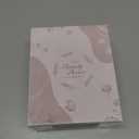 SDKWDH Red-Light-Therapy-for-Face-and-Neck, 7 Color Face Massager Tool for Wrinkles, Double Chin, Vibrating Facial Massager with Thermals for Skin Care, Glossy Pink