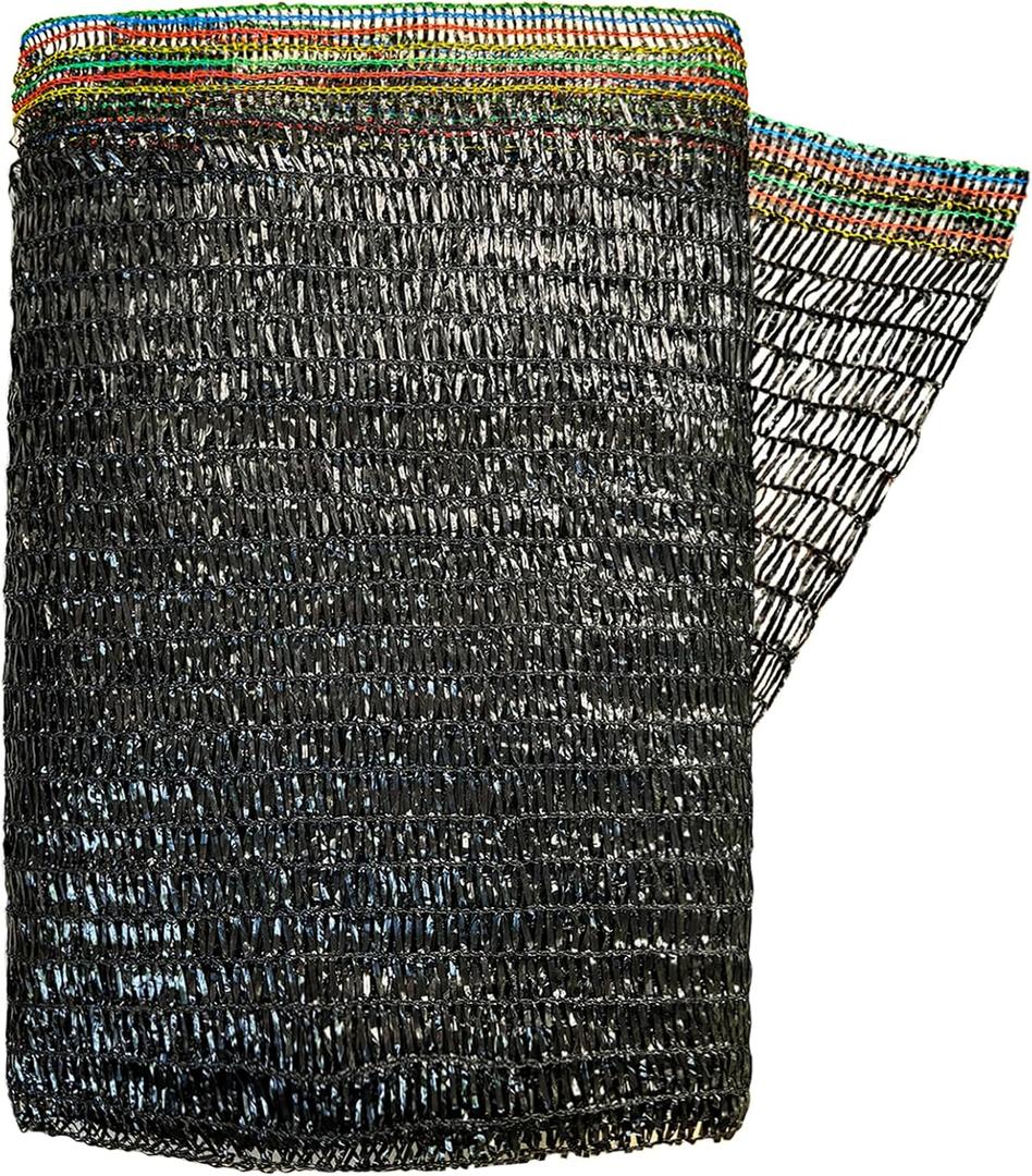 55% Shade Cloth for Garden, Sunblock Mesh UV Resistant Net for Vegetables Flowers Greenhouse Raised Bed, Plant Shade Cover from Sun, Black (8X20 FT)