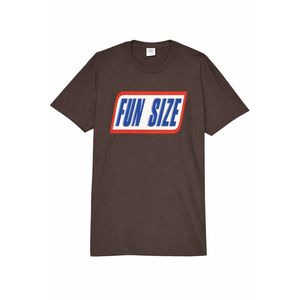 Fun Size - Candy Bar Style Label Comfort Colors Adult Heavyweight T-Shirt XL