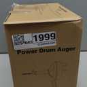 Drain Auger, Clog Remover with Drill Adapter, 25 Feet Flexible Plumbing Snake Use Manually or Powered for Kitchen, Bathroom and Shower Sink, Comes with Gloves (blue)