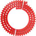 78 inch Flexible Curve Template, Woodworking Profiling Strip, Professional Contour Flexible Curve Tool Ideal for Wood Curve Pattern Making Tools, Router Template (Red)